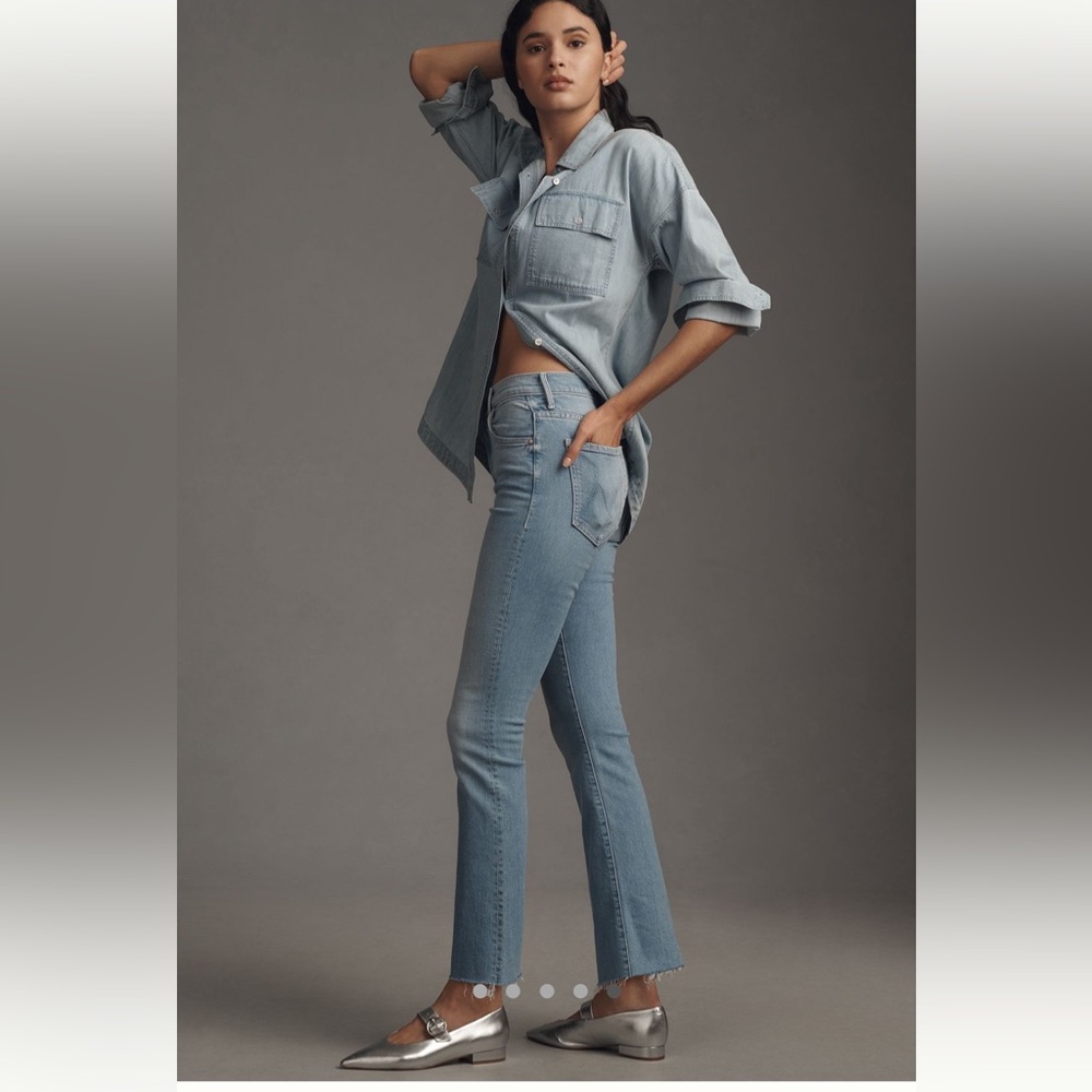 NWT MOTHER INSIDER ANKLE FRAY JEANS SIZE 27 // send offers!! - Picture 4 of 7